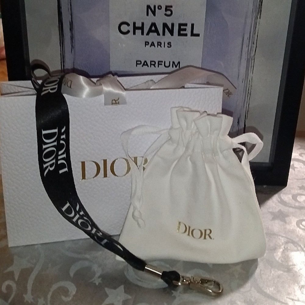 DIOR LOGO LANYARD